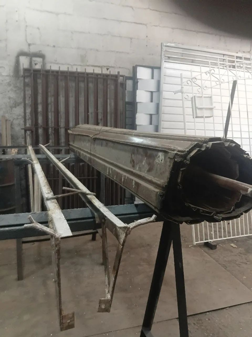Porta enrolar completo para comércio 