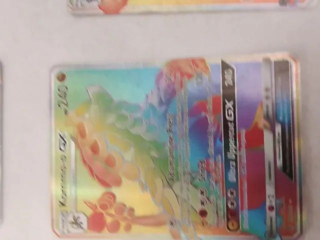 Cartas pokémon TCG Antigas- Rainbow Rare GX- Lote  - Foto 2