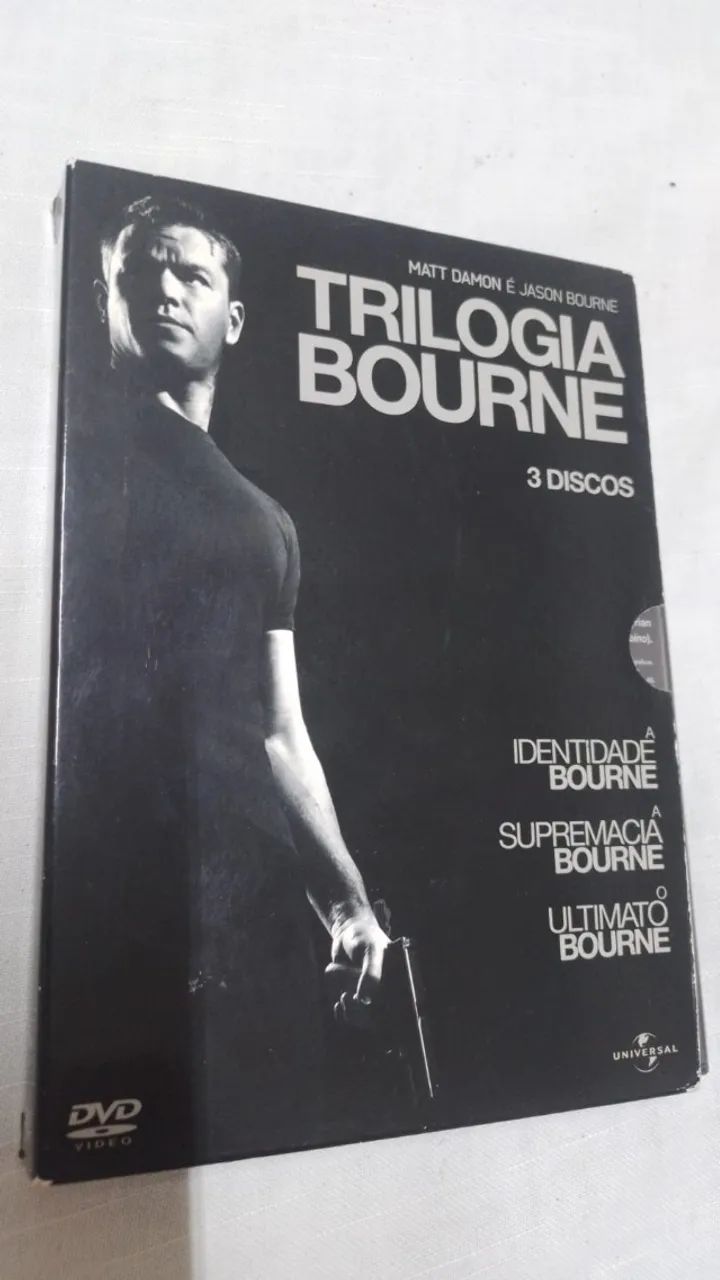 DVD Box Triplo Trilogia Bourne - 3 Filmes ( 25421 )