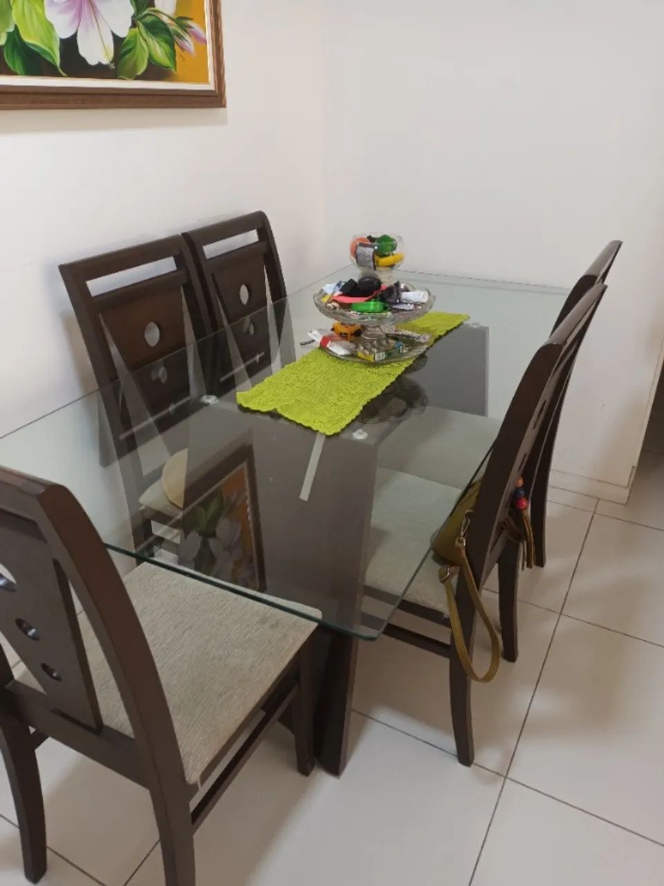 Mesa de jantar 6 lugares