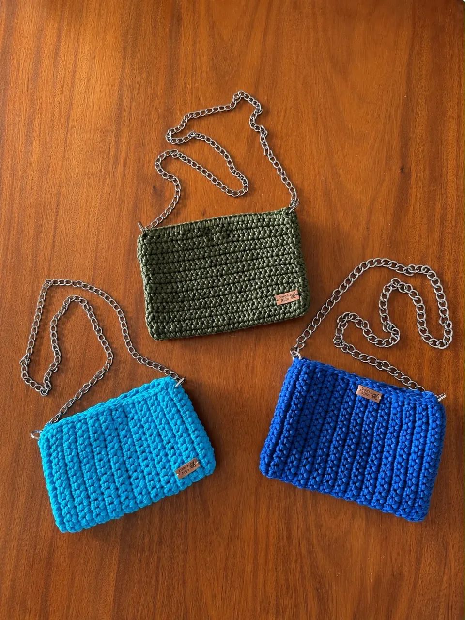 Bolsas de Crochê 