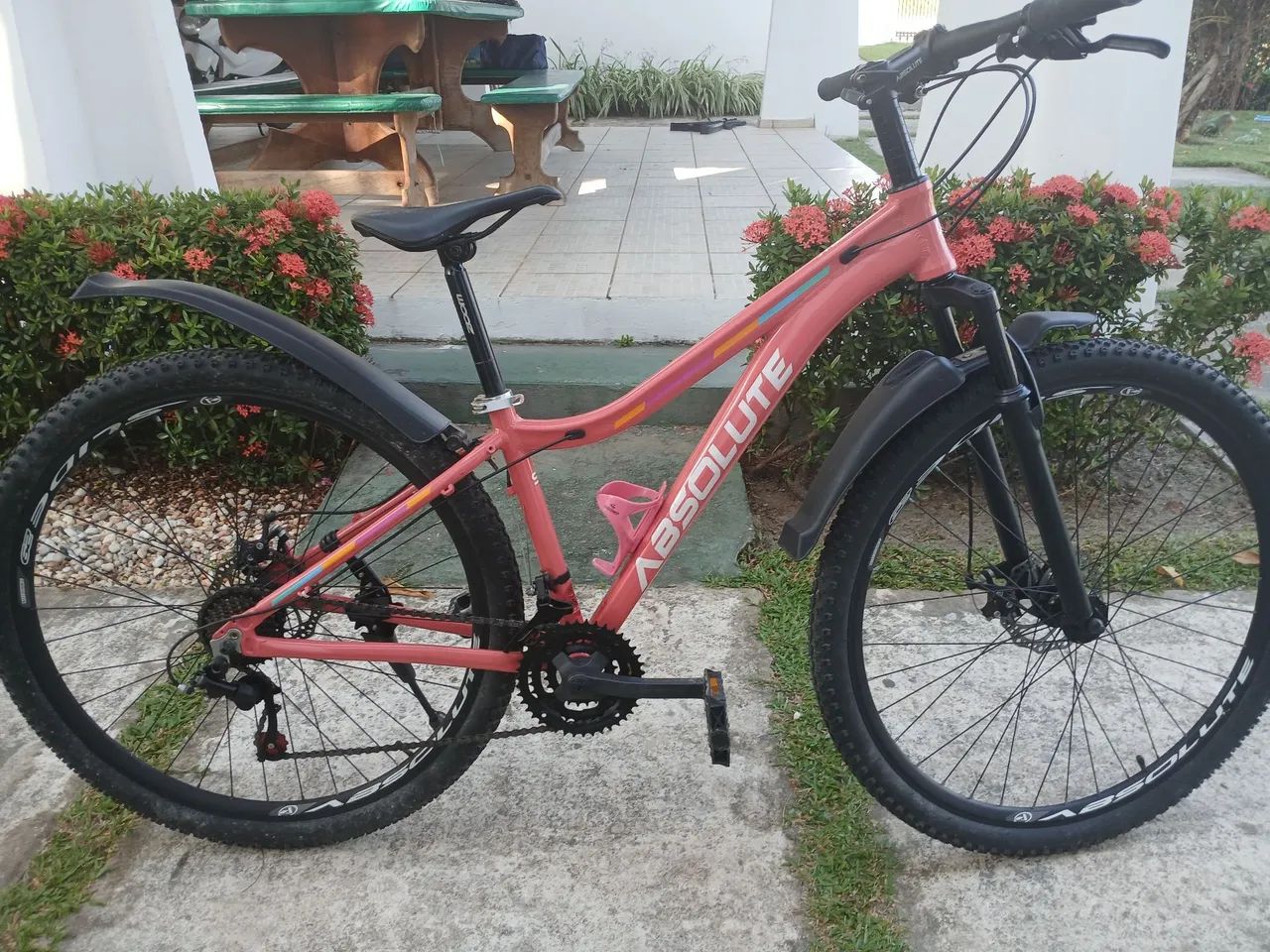 Vendo MTB Absolute quadro 15. Freio mecânico.  - Foto 3