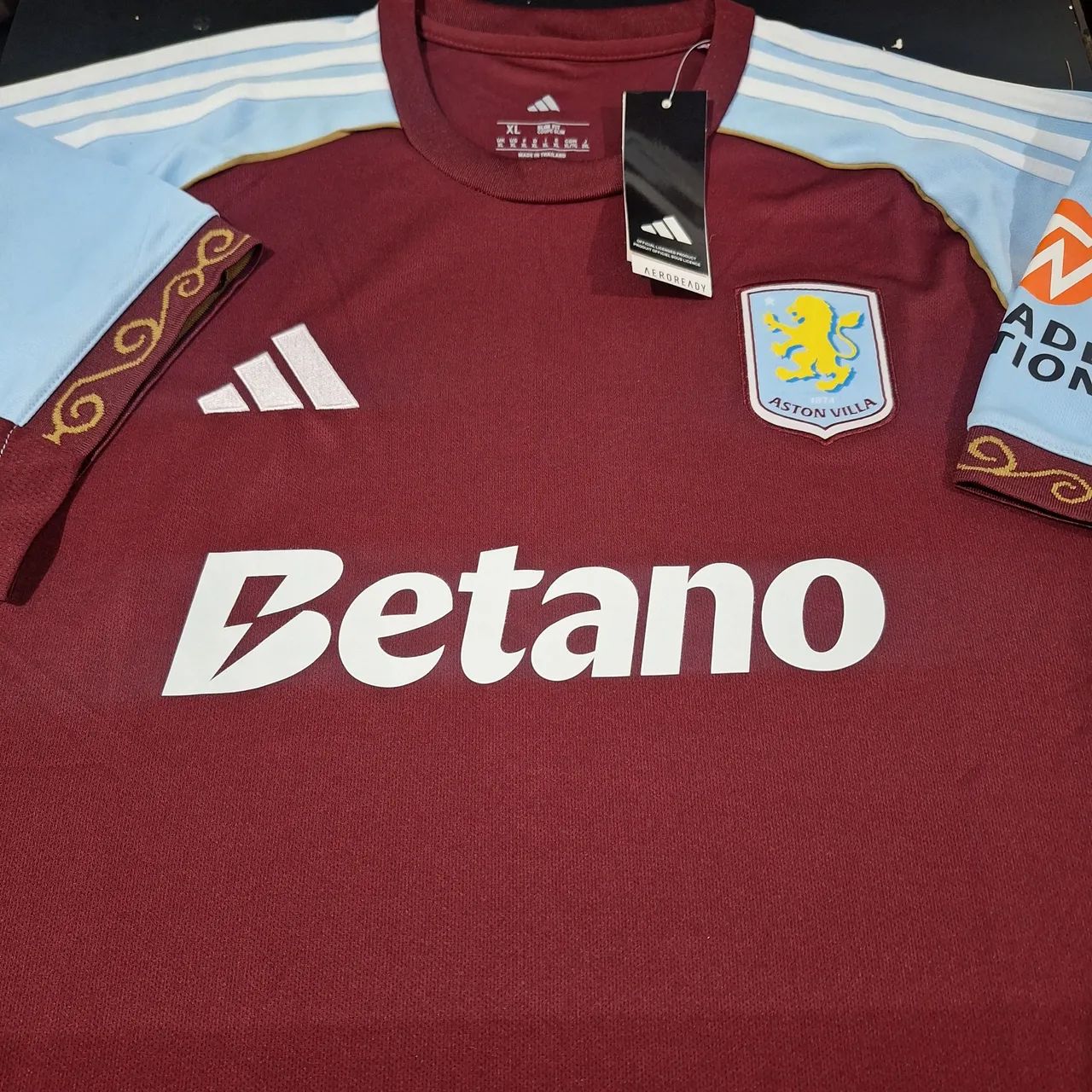 Camisa sem marca Aston Villa Inglaterra 2025 - Foto 4