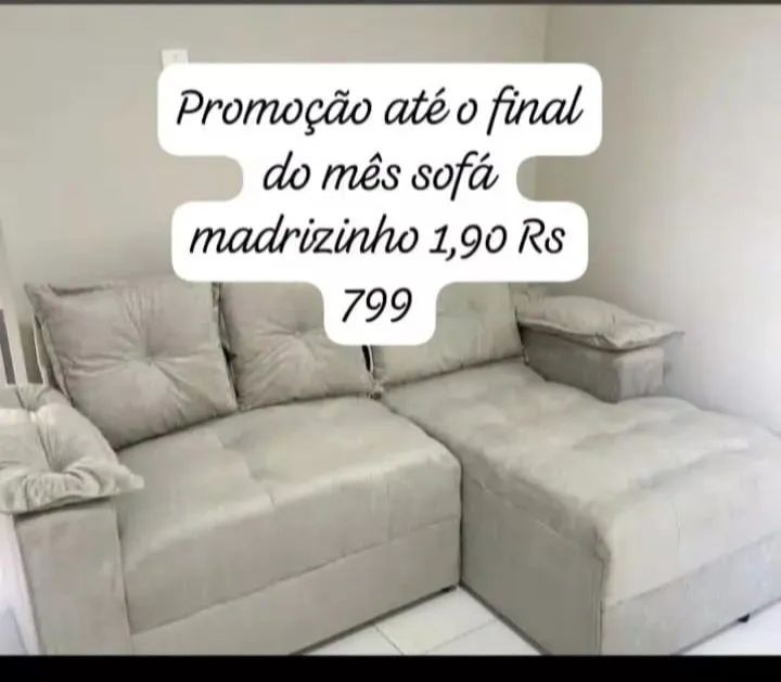 Promoção até o final do mês sofá  madrizinho contato *