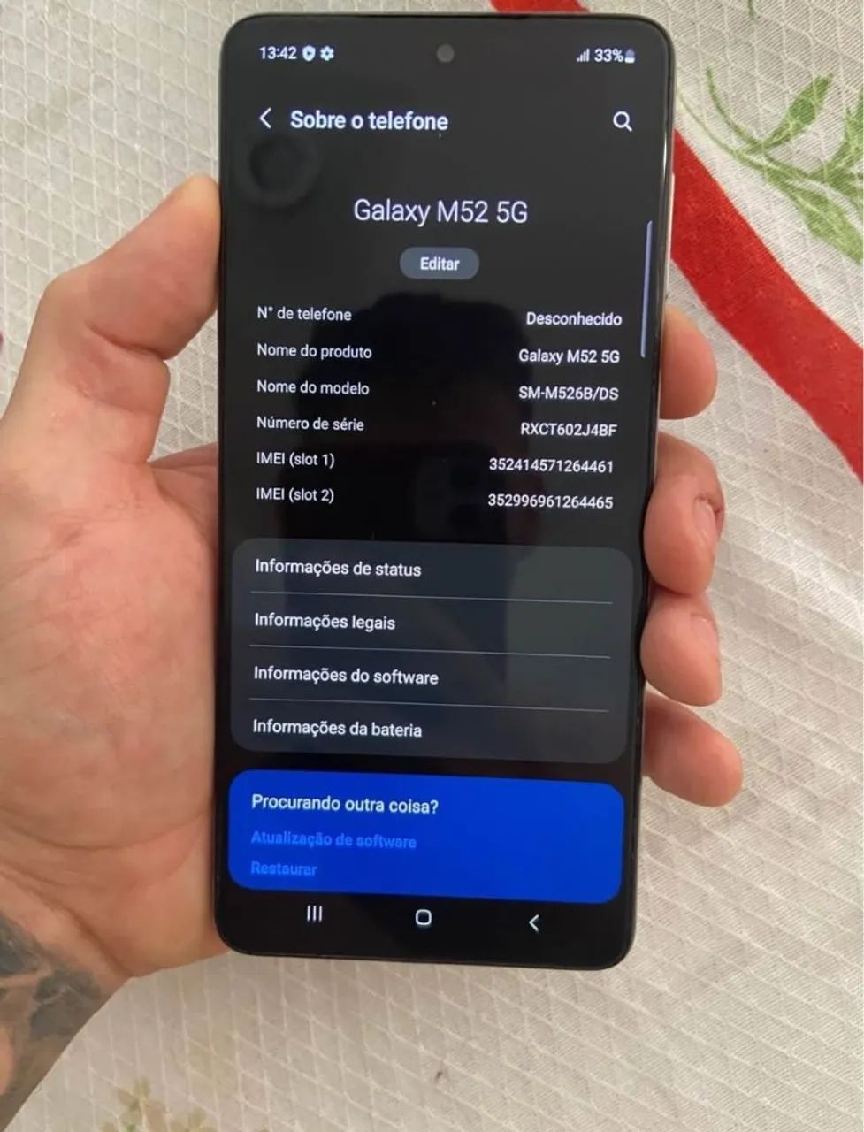 Samsung m52 5g - Foto 4
