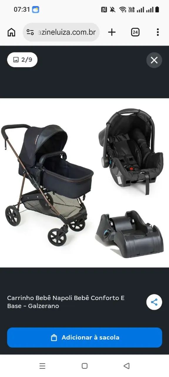 Carrinho de bebê 