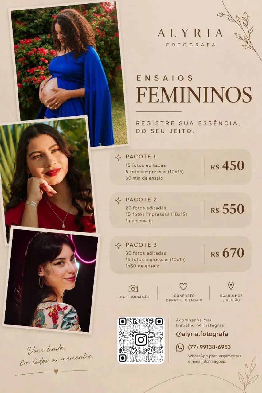 Ensaio Feminino em Guarulhos e Região 
