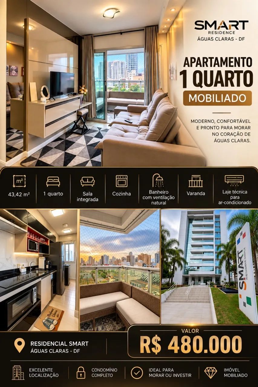 Apartamento - Smart Residence Service - Foto 5