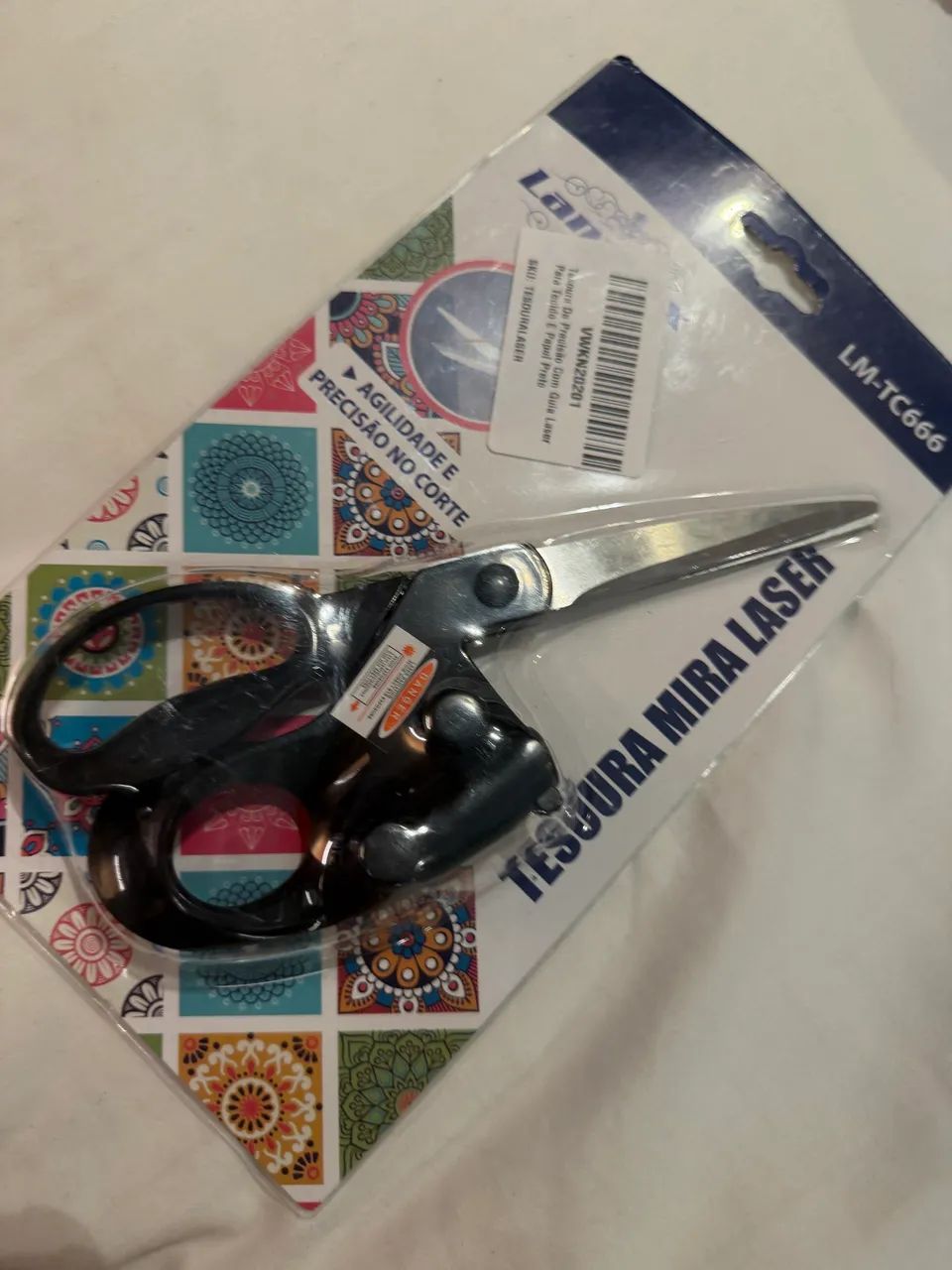 Tesoura de precisão com mira a laser Lanmax LM-TC666 - Foto 2