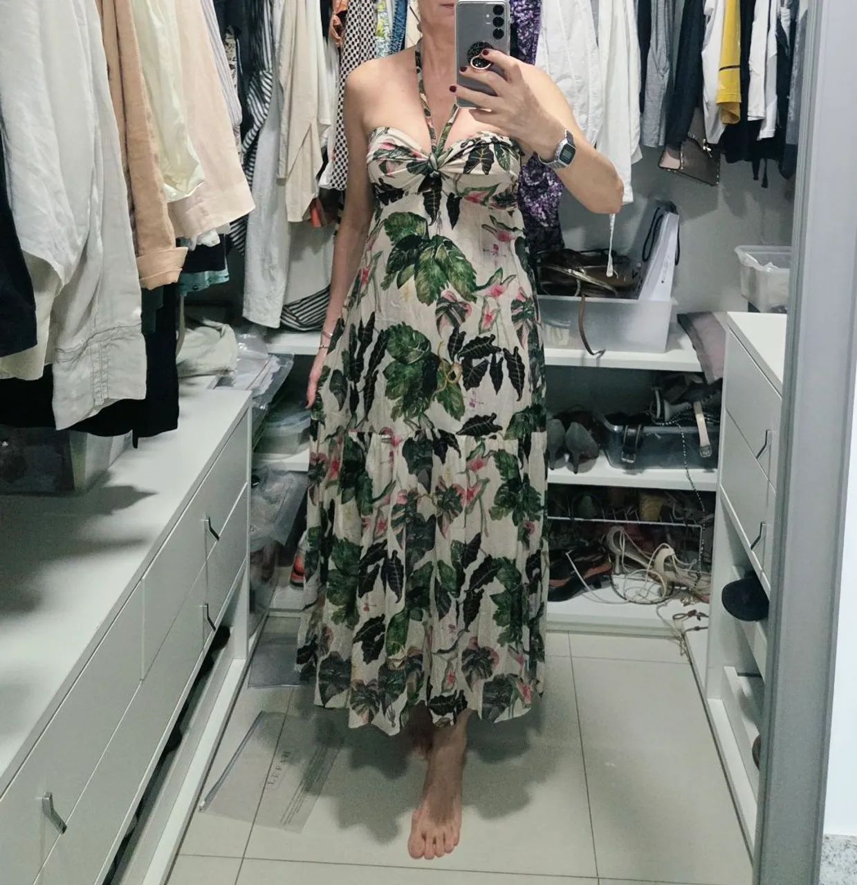 Vestido Animale. Tamanho 36.  - Foto 5