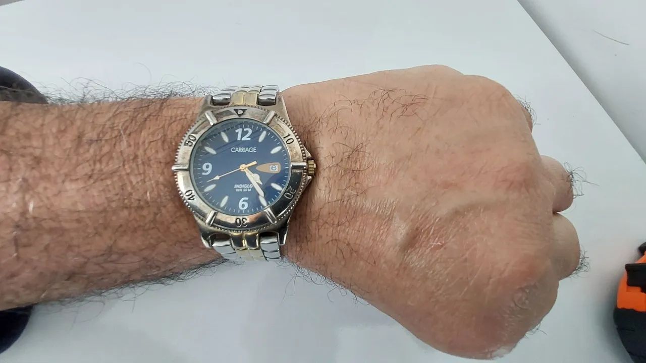 RELÓGIO CARRIAGE BY TIMEX WR 30M - Foto 4