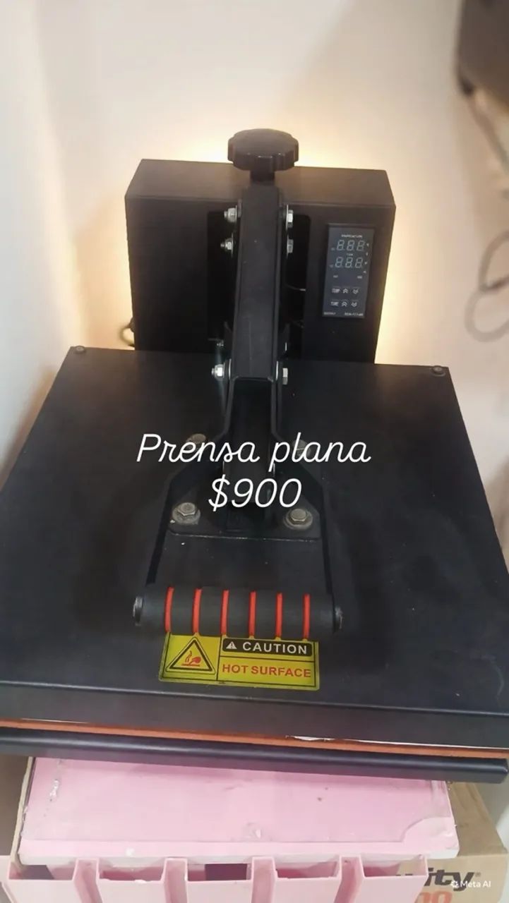 Prensa plana