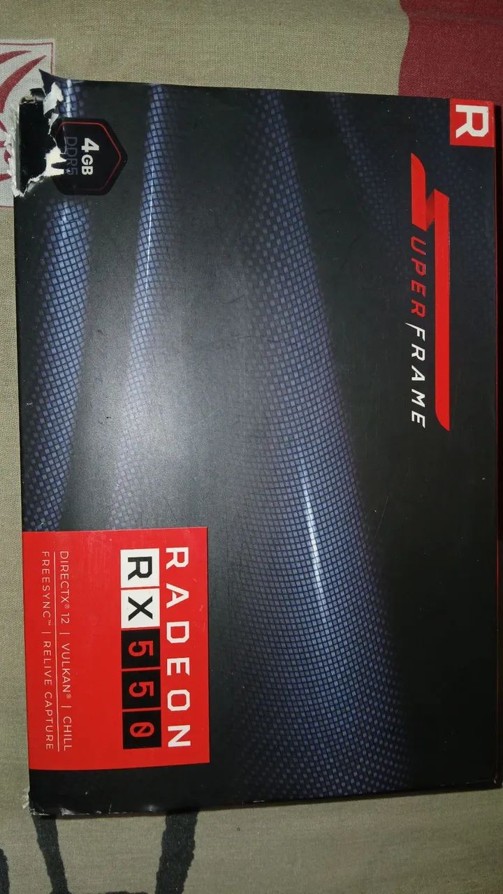 RX 550 4GB COM DEFEITO / PARA REPARO - Foto 2