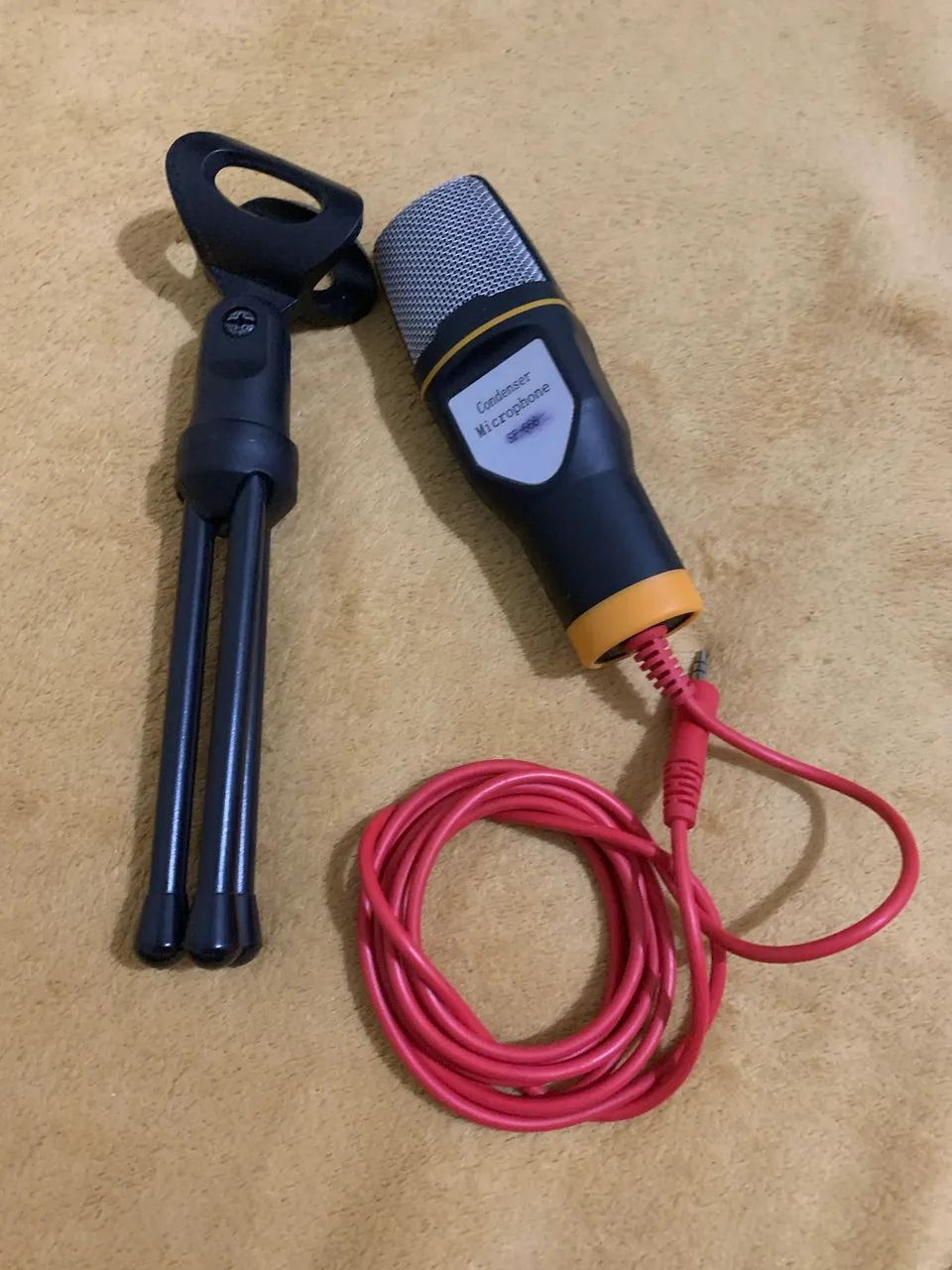 Microfone condencer microphone sp-666 original