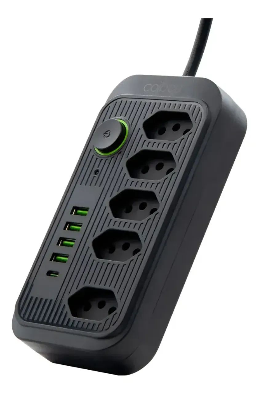 Extensão COIBEU Tomadas 2m 4 Usb Bivolt