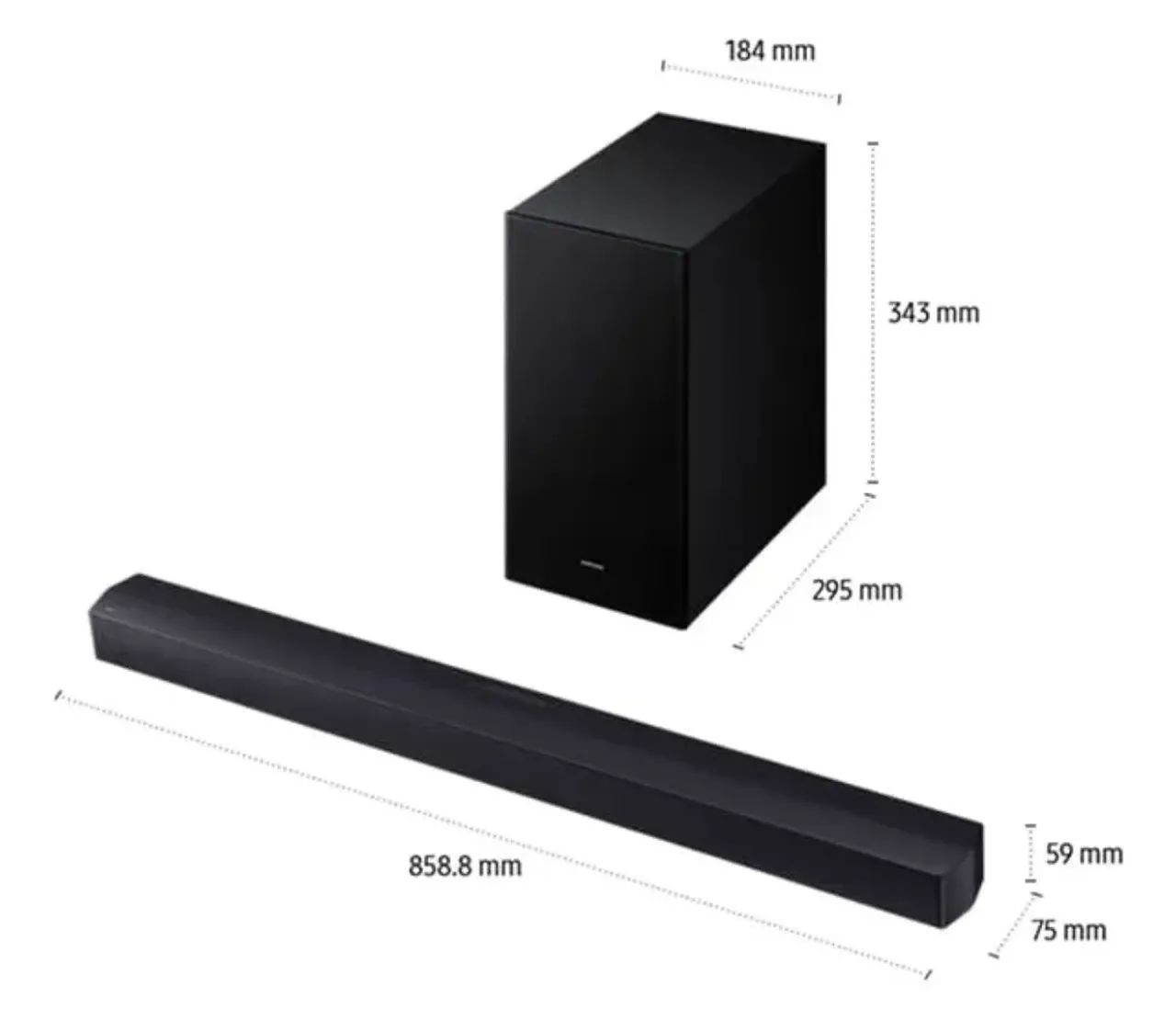 SOUNDBAR SAMSUNG B450F - Foto 2