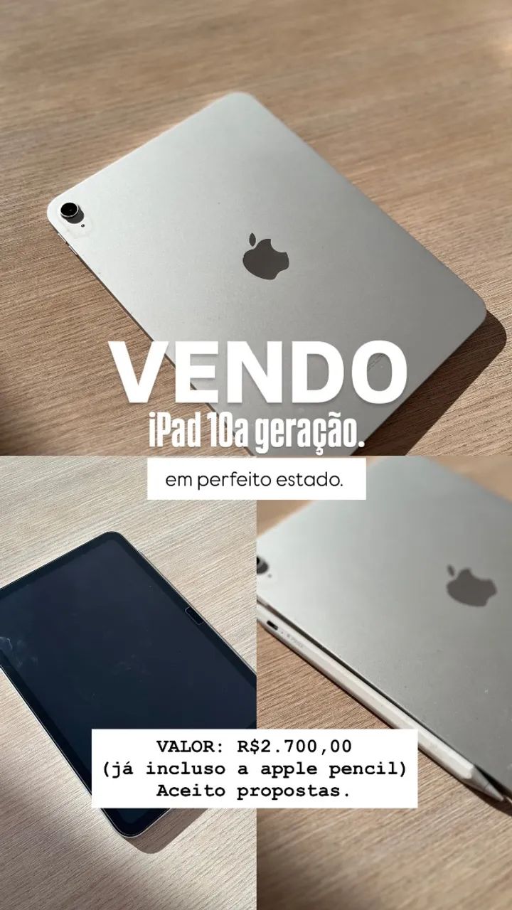 iPad 10 geracao  - Foto 4