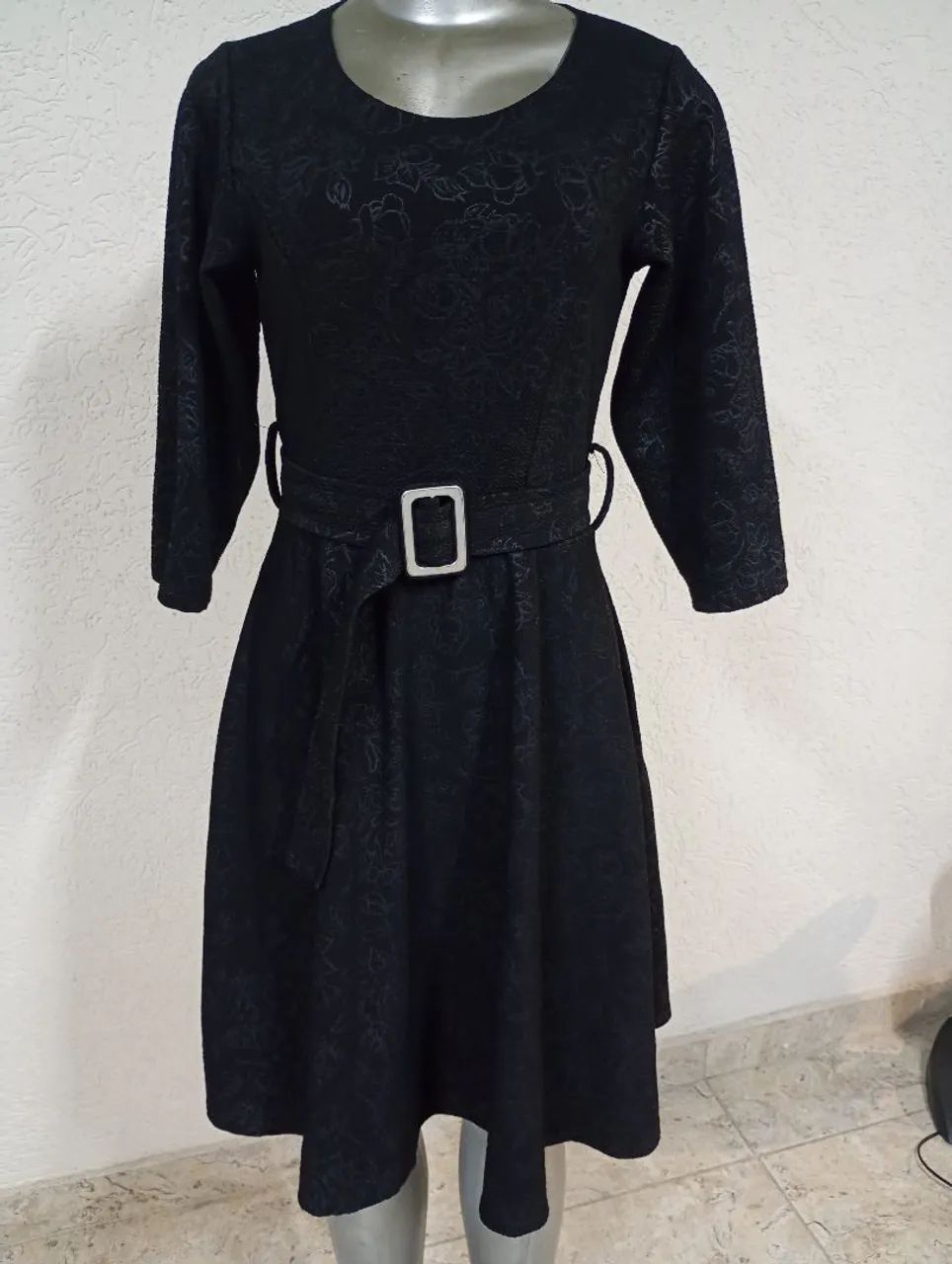 Vestido manga longa 