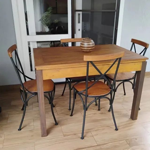 Mesa de madeira  - Foto 4