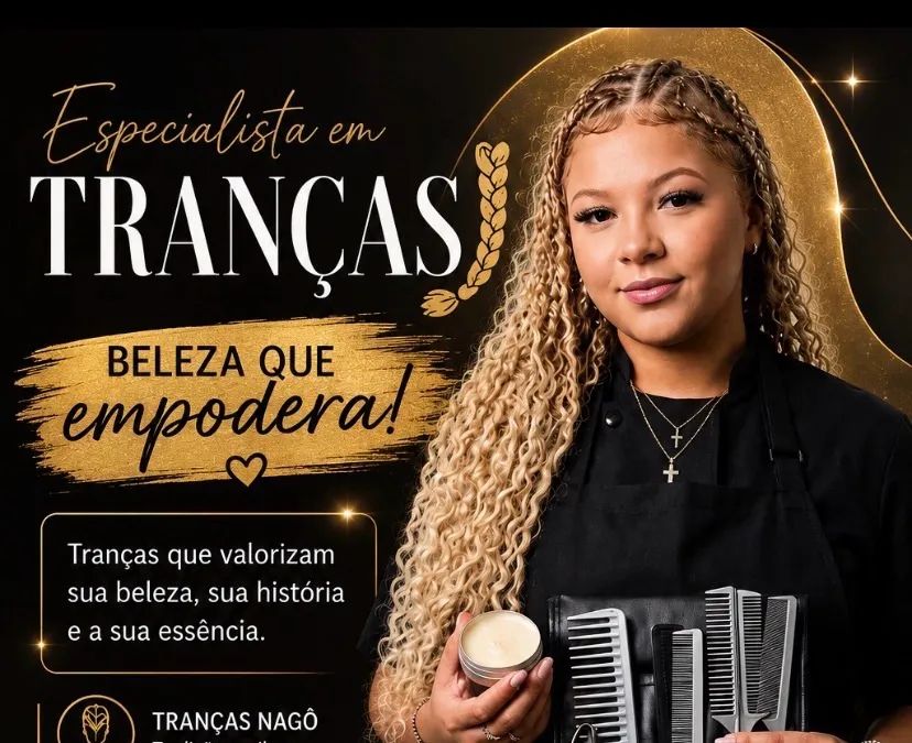 Meu trabalho com tranças 