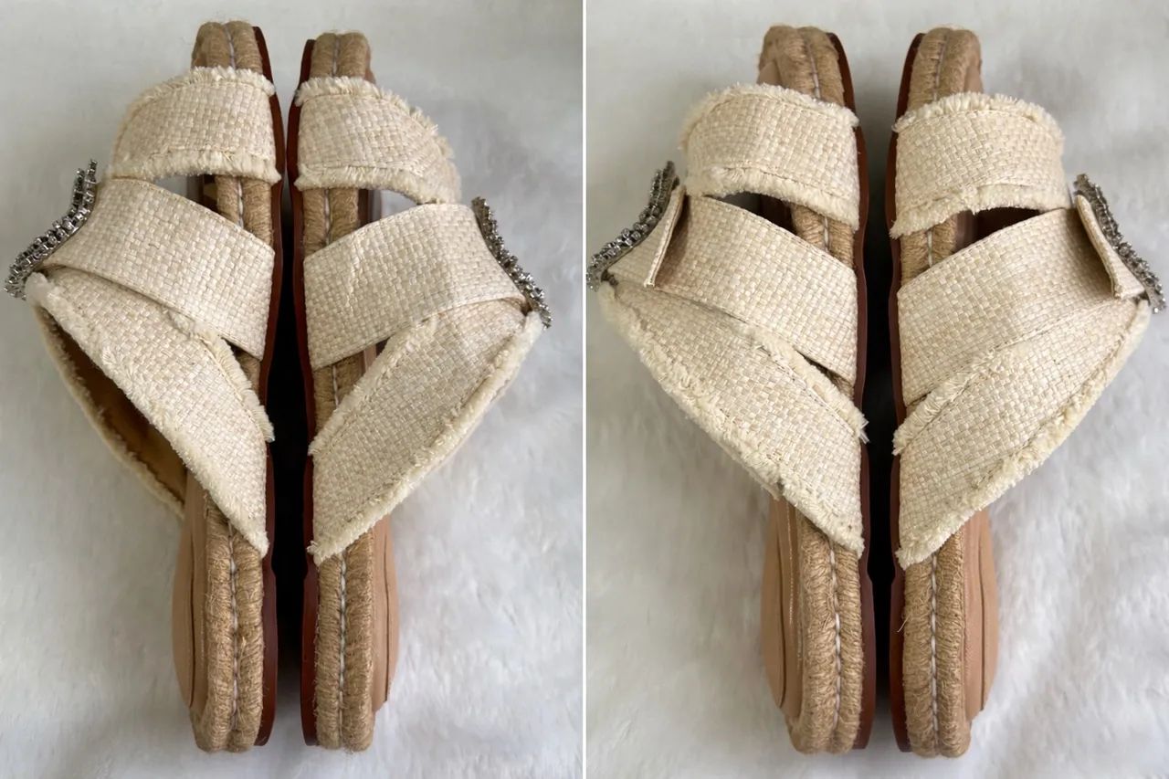 Alexandre Birman FLAT RAFFIA MADELINA  - Foto 4