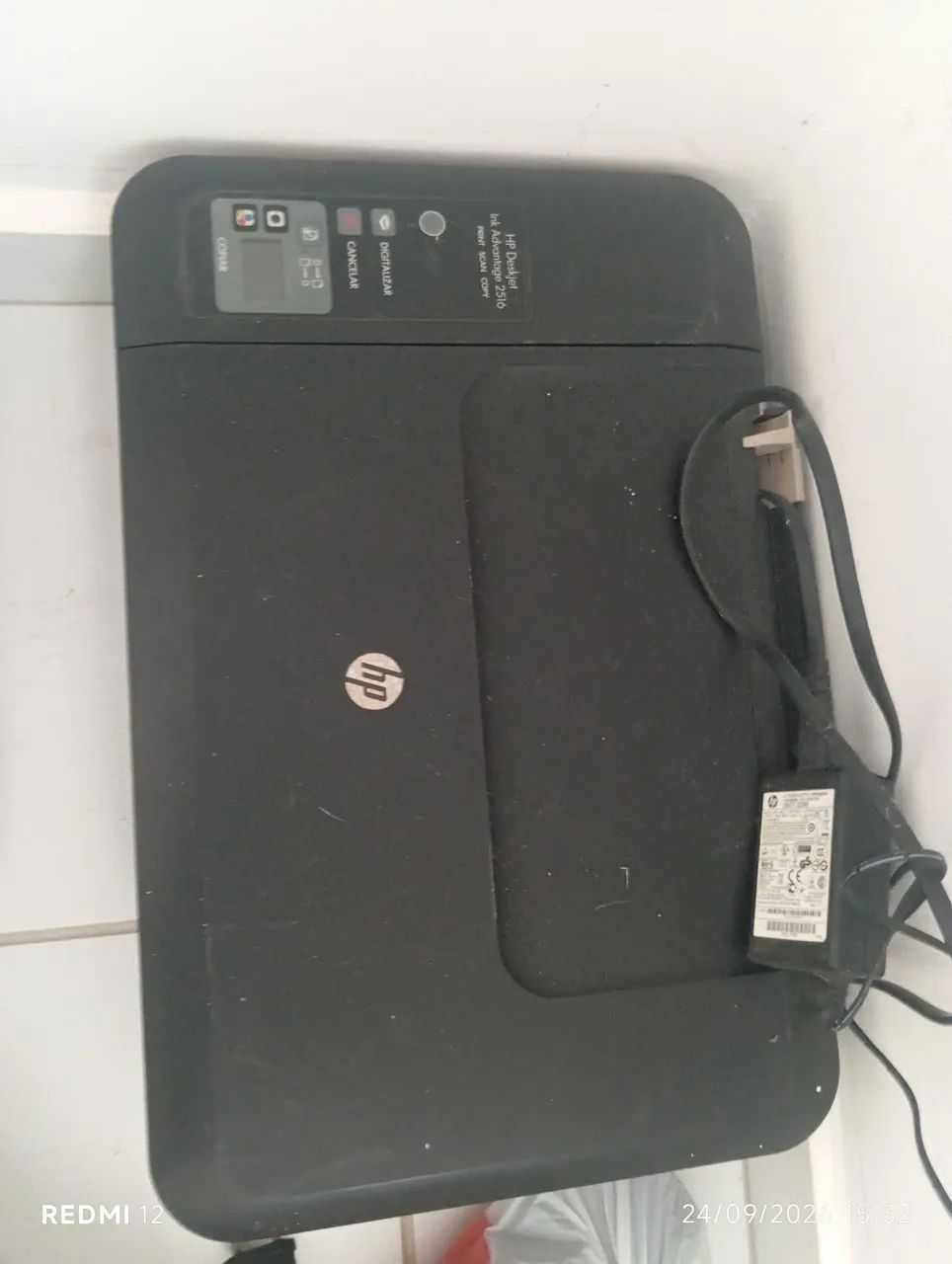 Vendo impressora com defeito marca hp