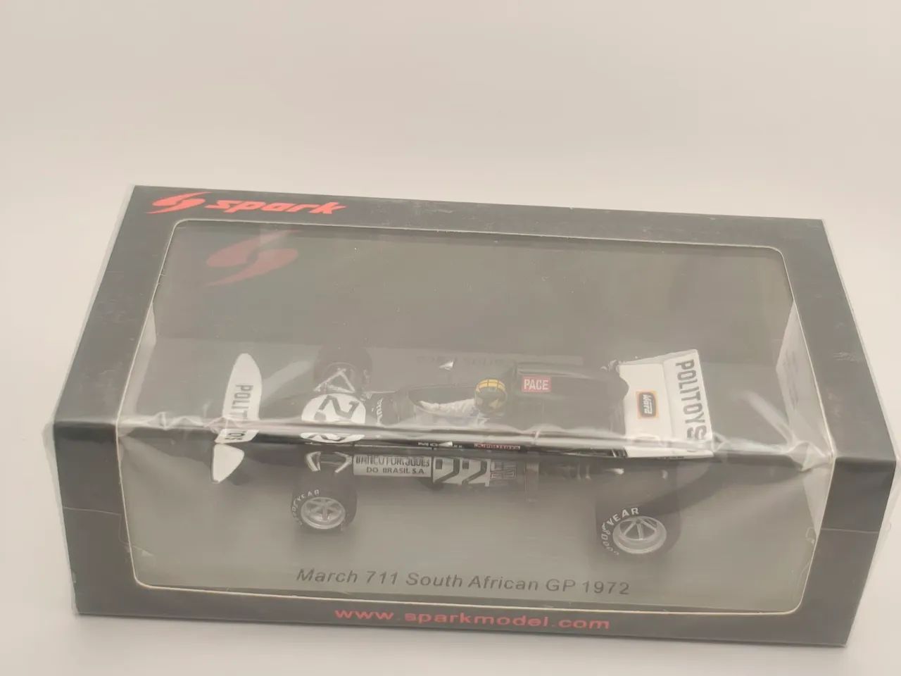 Miniatura F1 Spark March 711 Carlos Pace 1972 1:43 - Foto 2