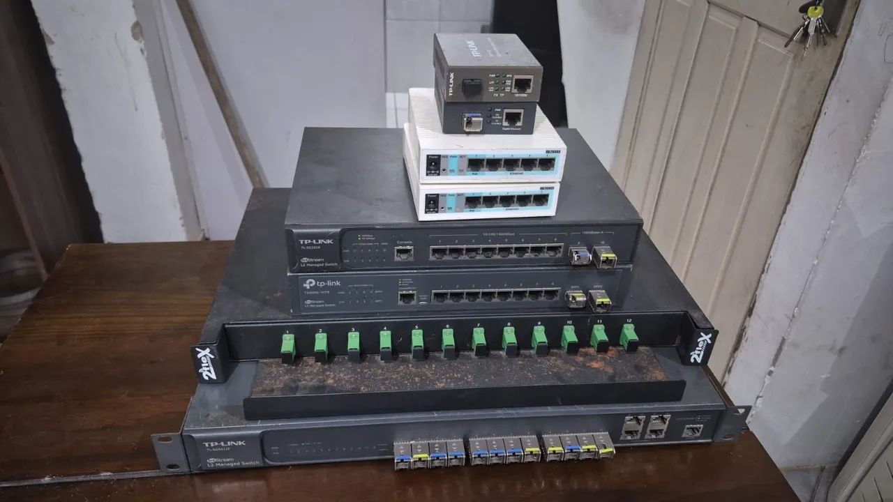 Equipamento para rede utp