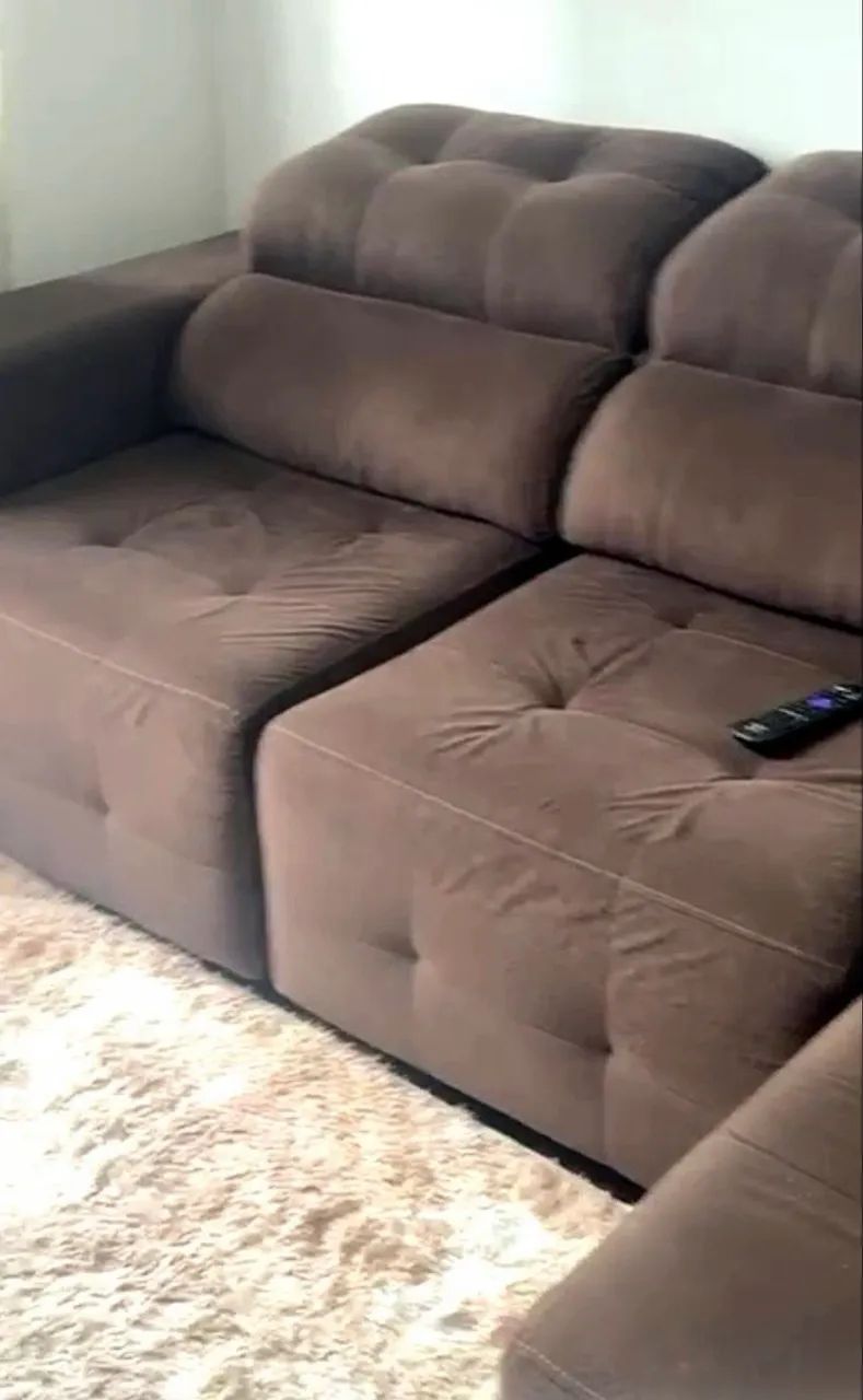 Sofá Retrátil em Ótimo Estado - Confortável e Conservado - Foto 3