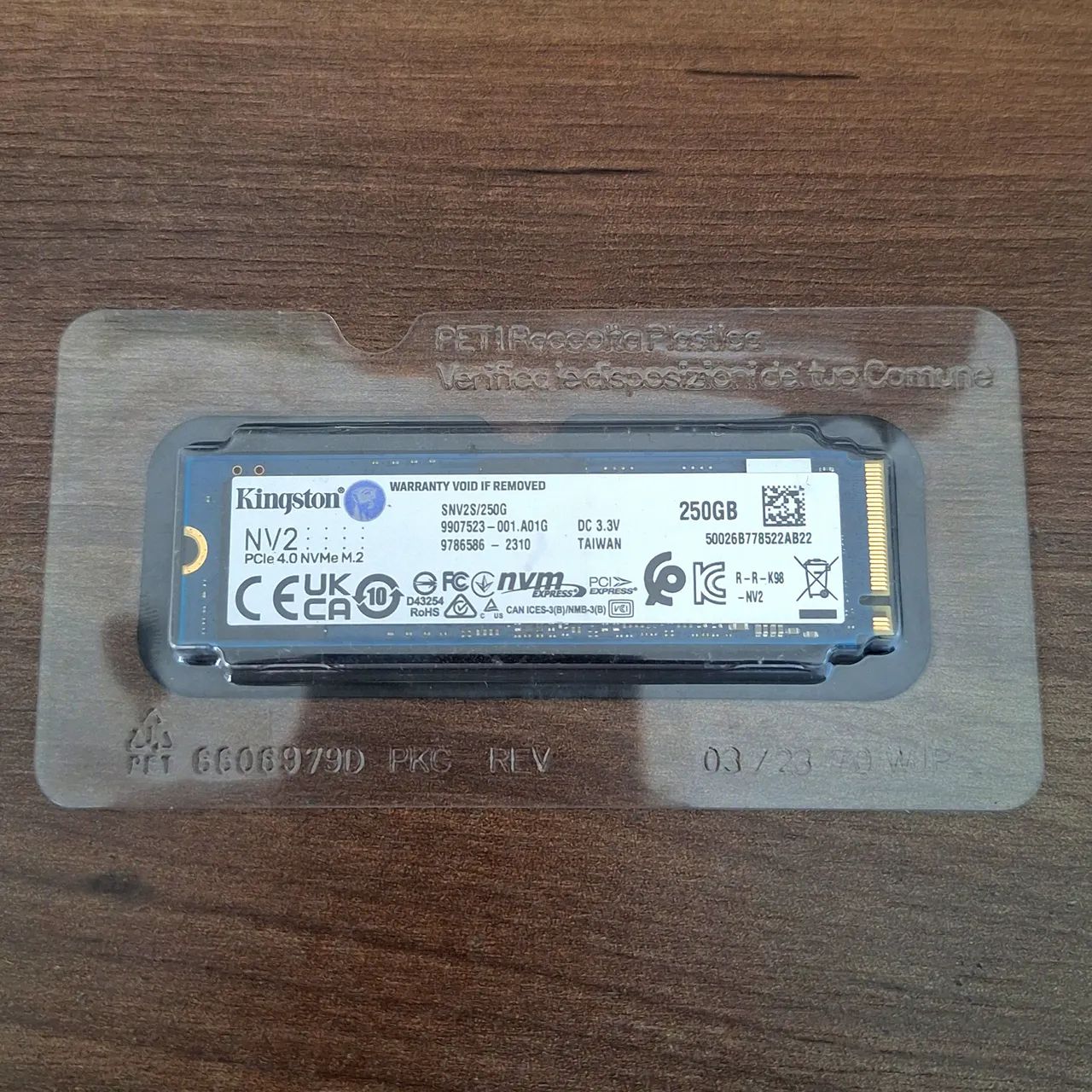 SSD 256Gb Nvme M.2 Kingston - Foto 2