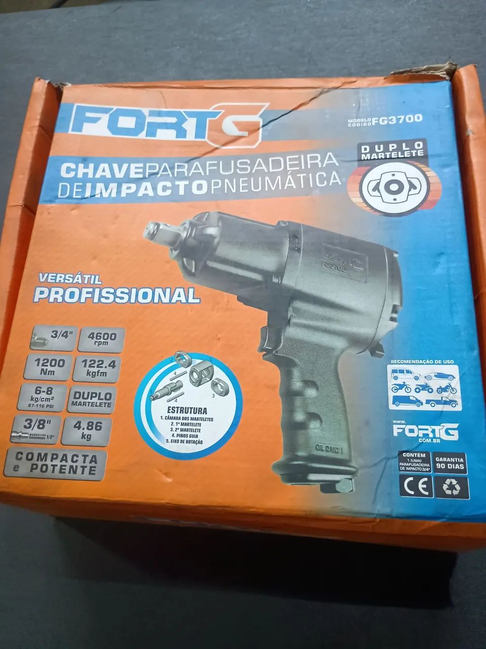 Chave impacto 3/4 - Foto 2