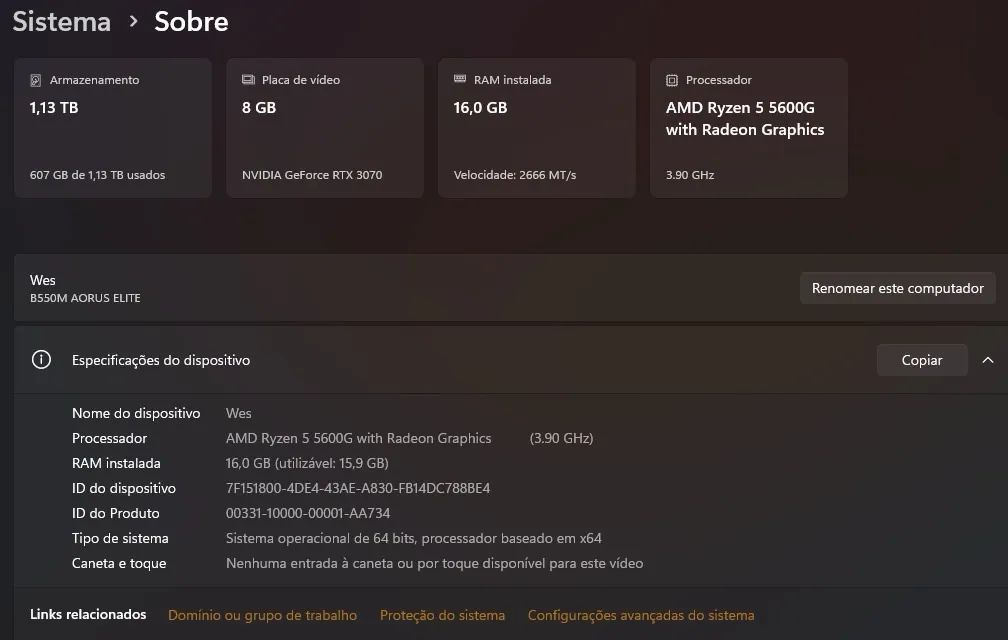 Pc Gamer com Rtx 3070 - Foto 5