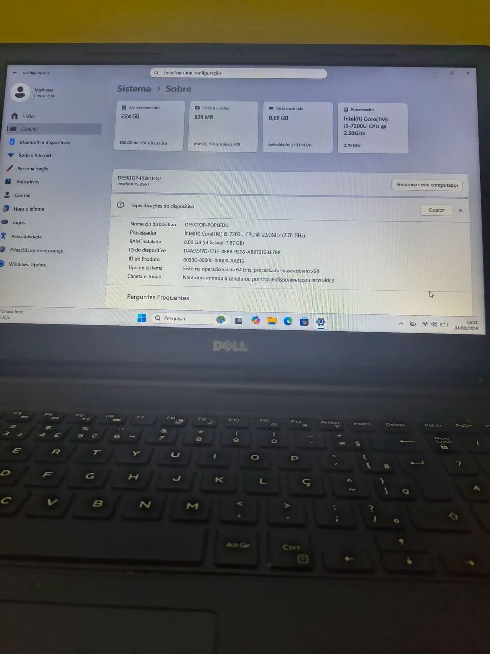 Notebook Dell Inspiron 3637 - Foto 2