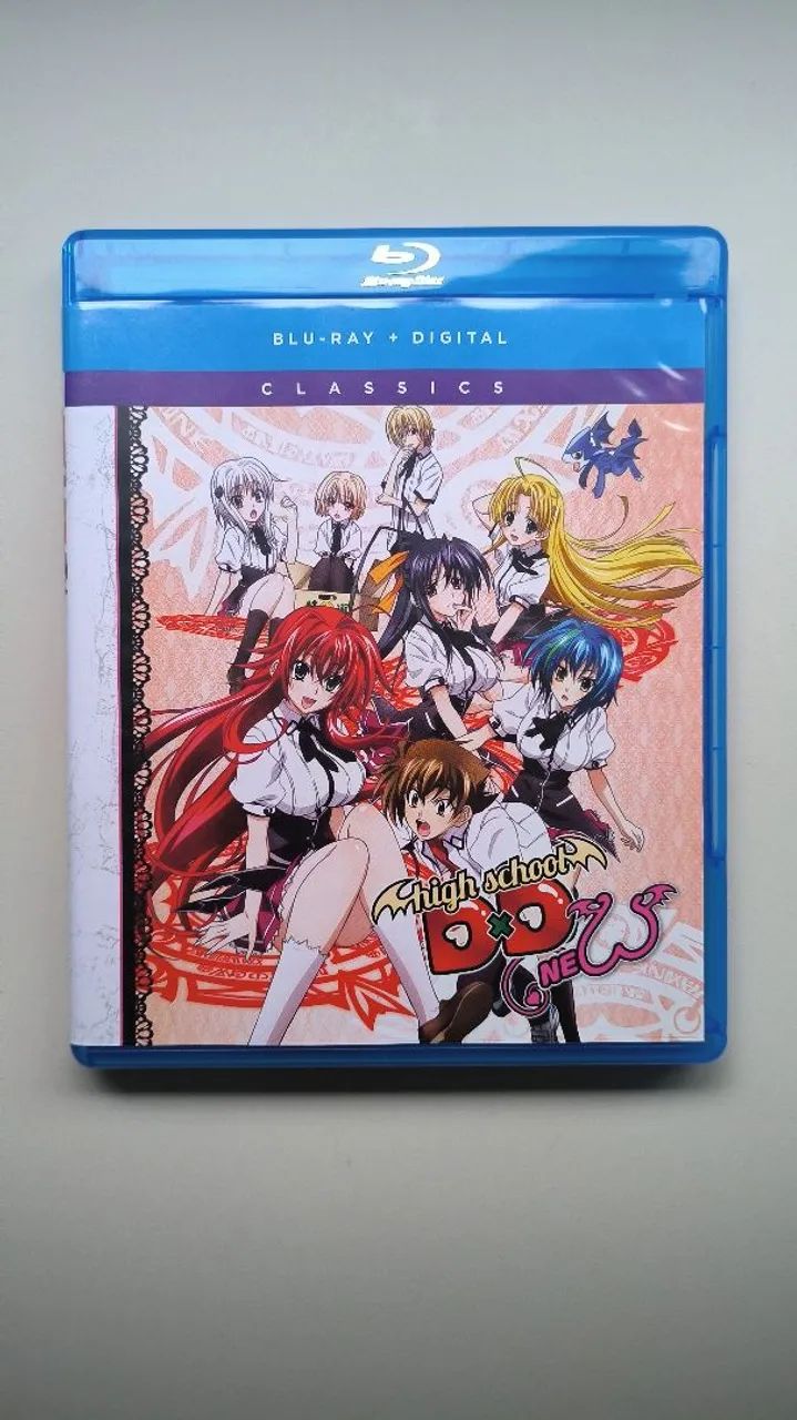 Highschool DxD New - Bluray Original em Inglês