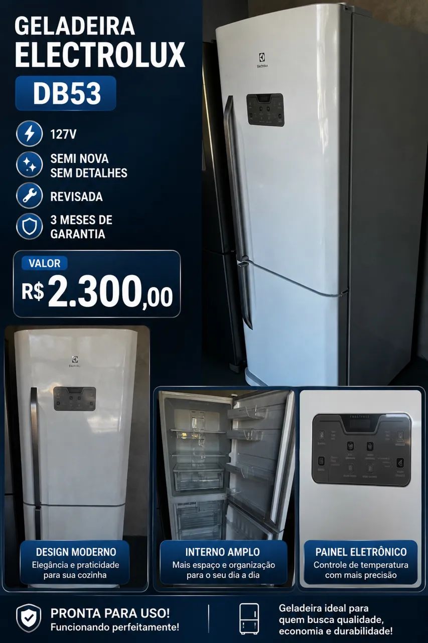 Geladeira Electrolux