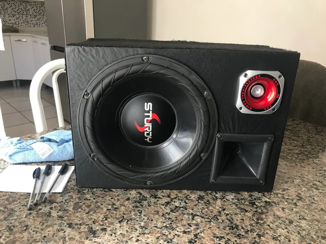 Vendo caixa de som automotivo nunca instado  - Foto 5