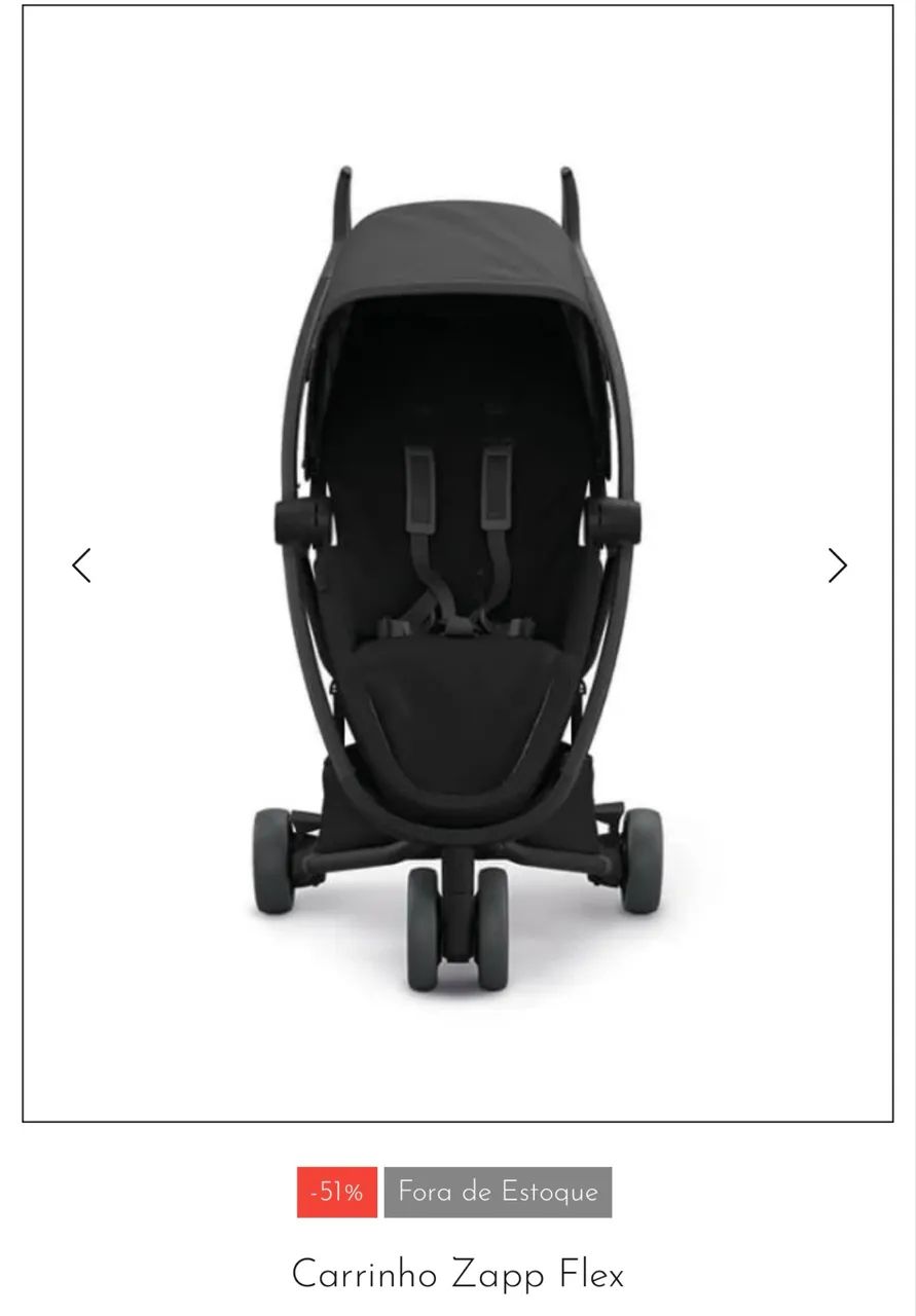 VENDO CARRINHO Zapp Flex Graphite on Grey - Foto 2