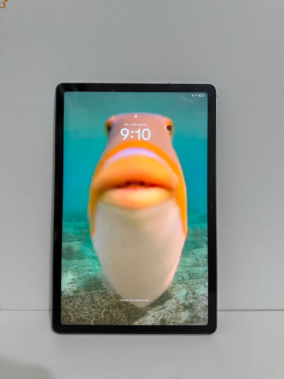 Tablet S9 FE - mouse e teclado Logitech - excelente - Foto 3