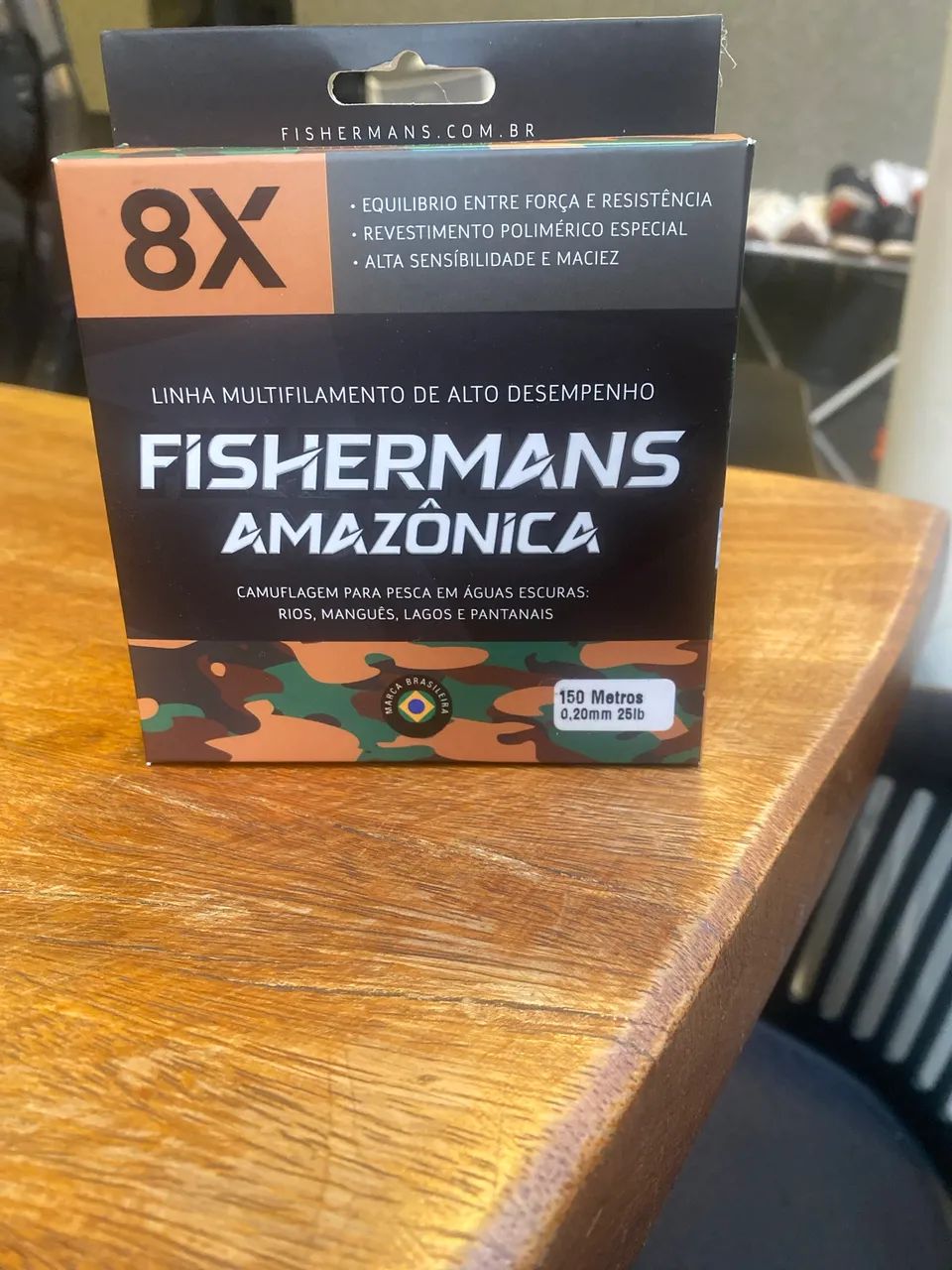Linha de pesca multifilamento da fishermans 