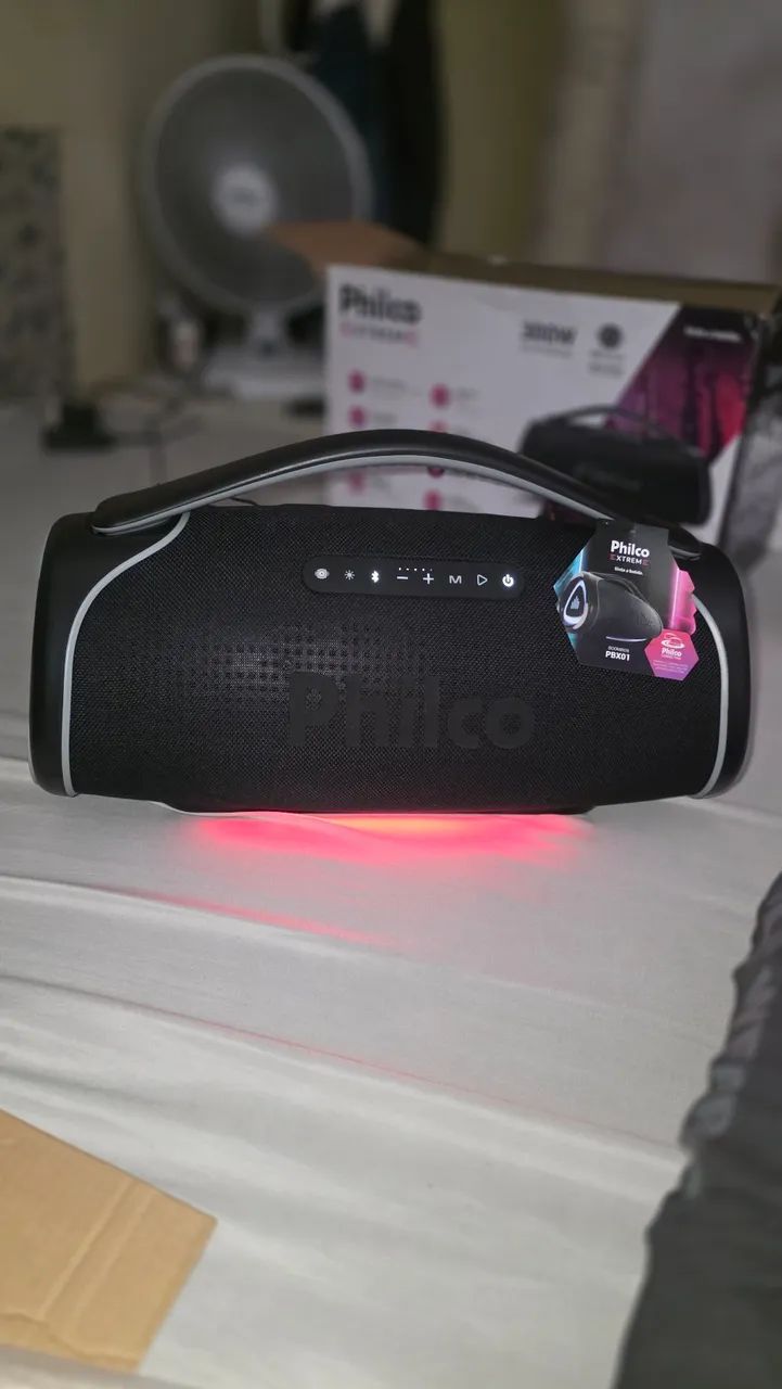 Caixa Philco XTREM 300W de potência. - Aparelhos de Som