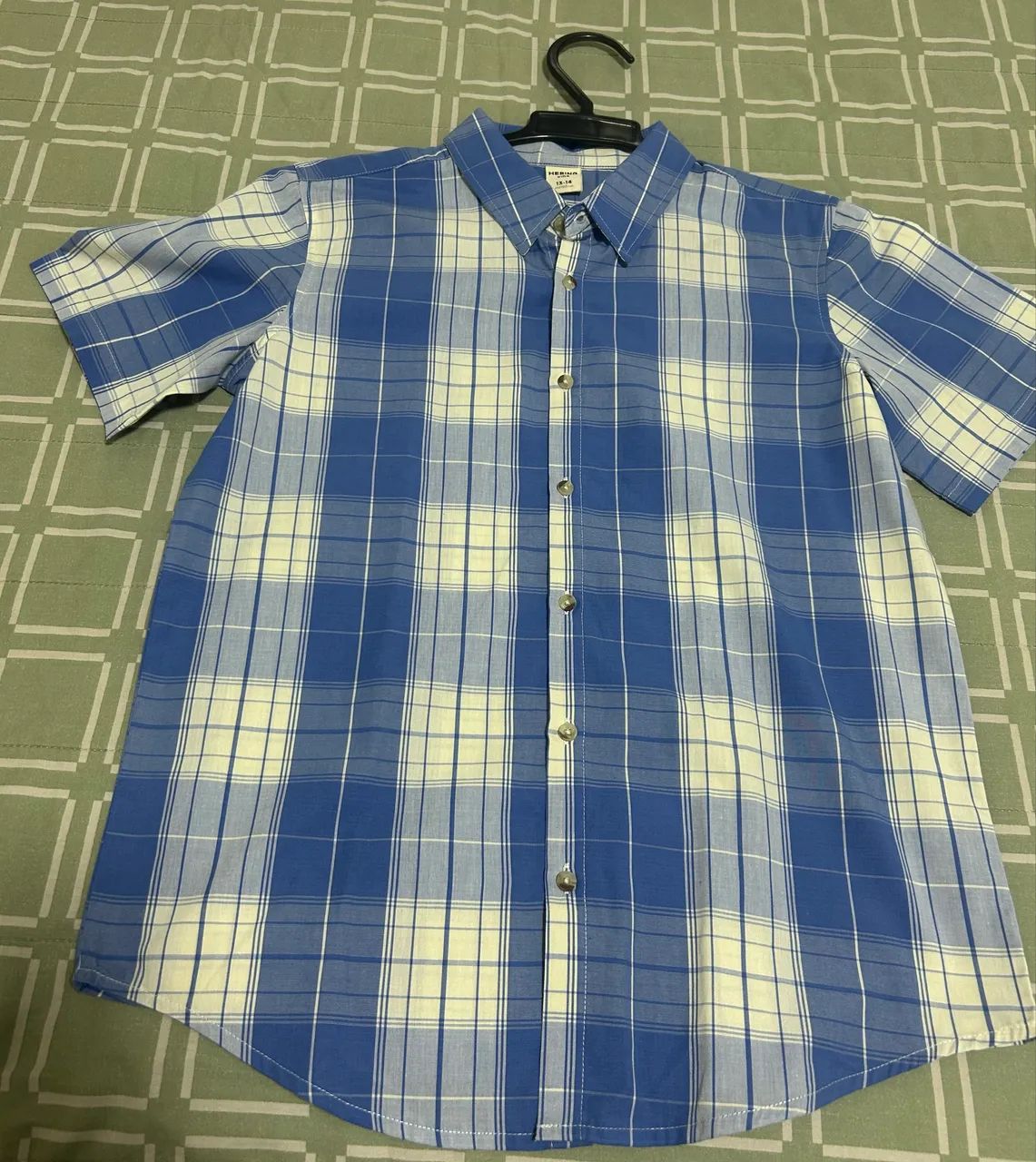 Camisa botão Hering - 13-14 anos 