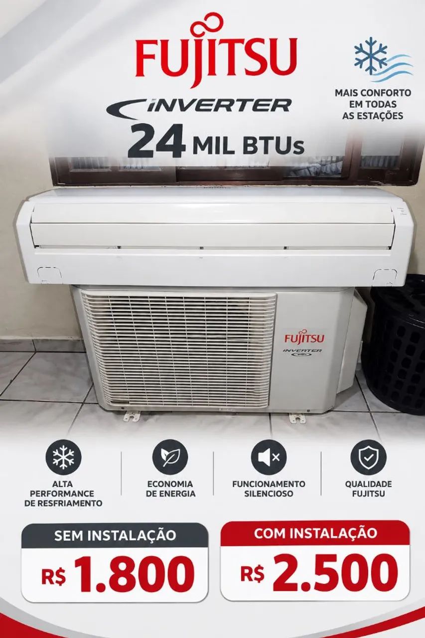 Ar condicionado Fujitsu 