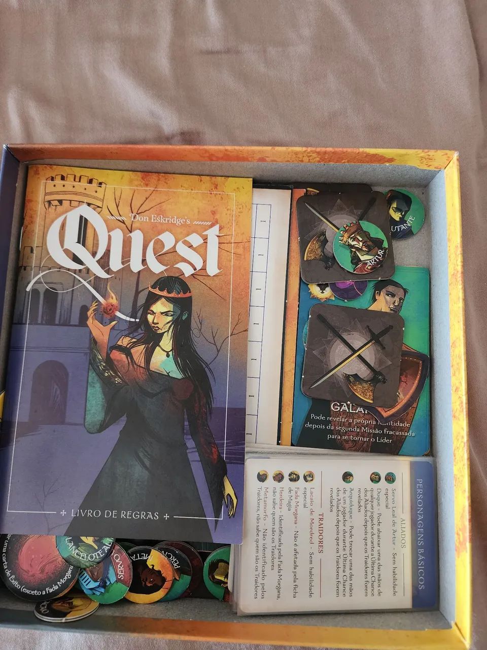 Jogo de tabuleiro Quest Galapagos  - Foto 4