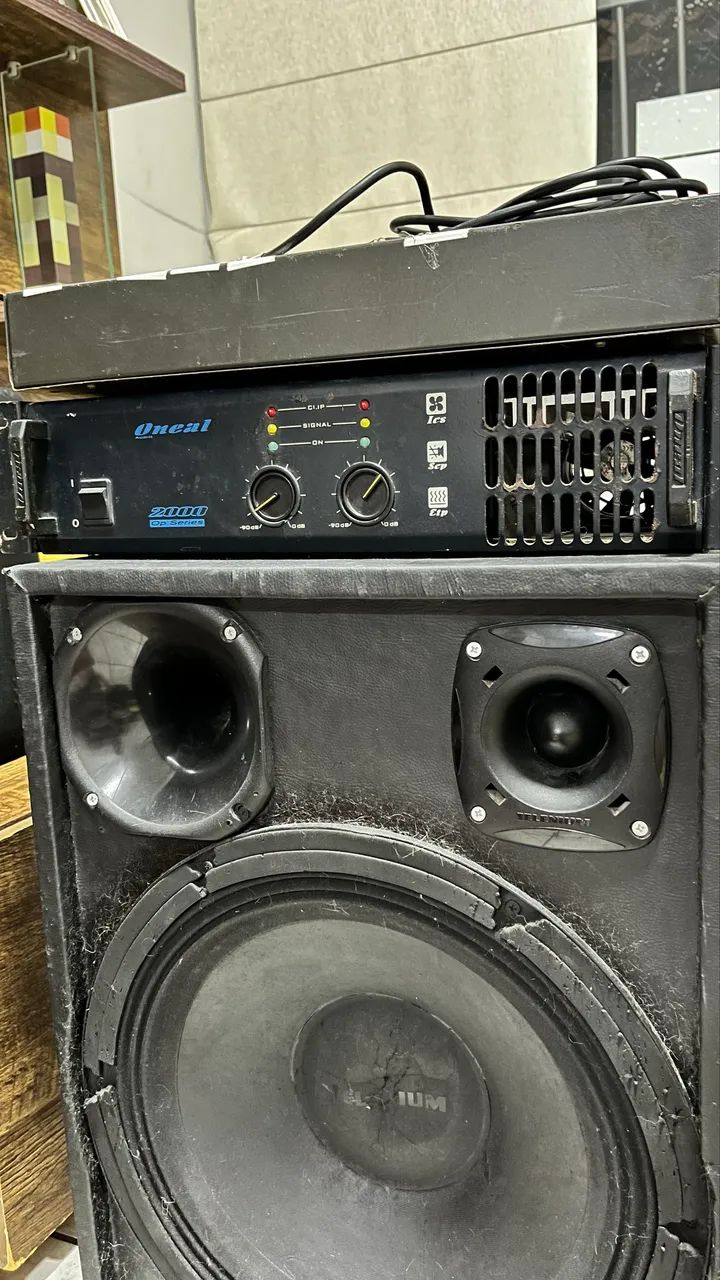 Caixa e Amplificador - Foto 2