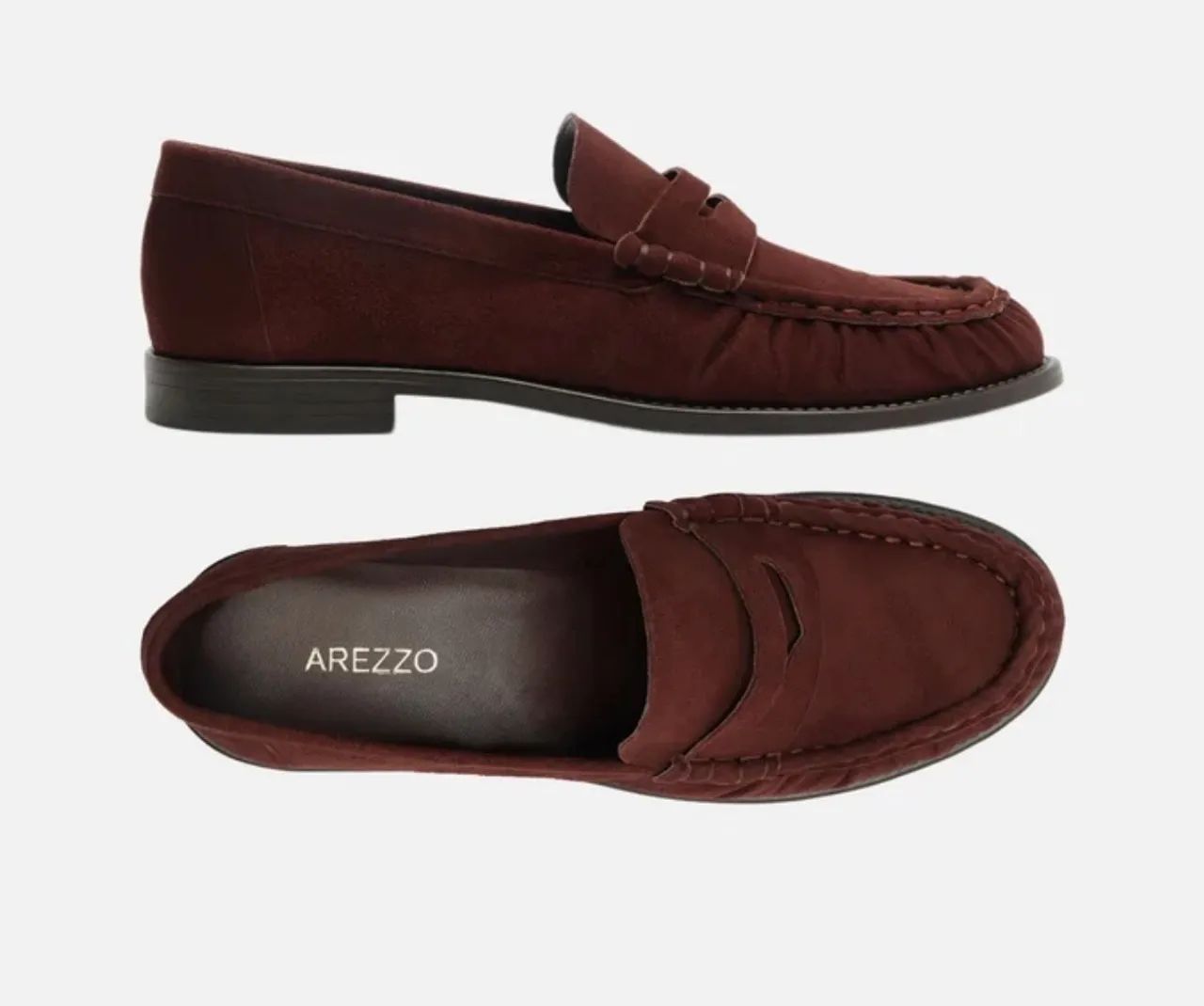 Mocassim Marrom Couro