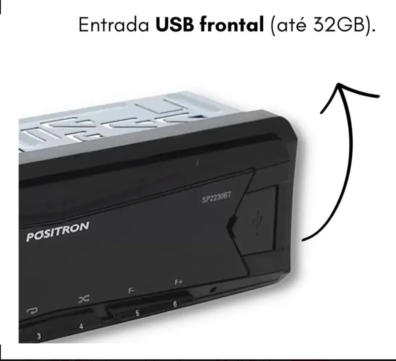 Som automotivo Positron  - Foto 2