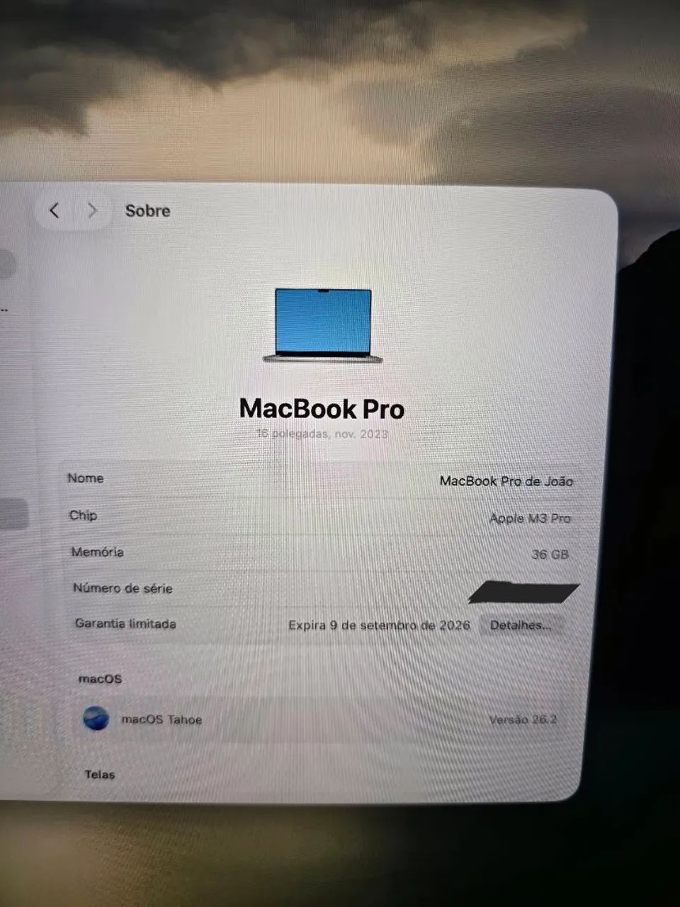 MacBook Pro 16pol M3 Pro - Foto 2