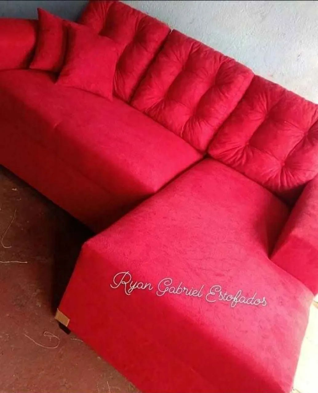 Sofá 3 Lugares com Cheaser de Fábrica65581375446785123