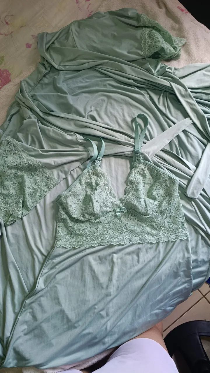 Kit camisola amamentação com hobby  - Foto 3