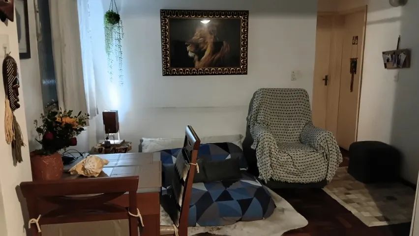 Futon de casal suede azul - Foto 3
